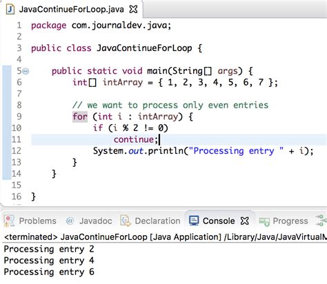 continue statement in java with example|Java .
